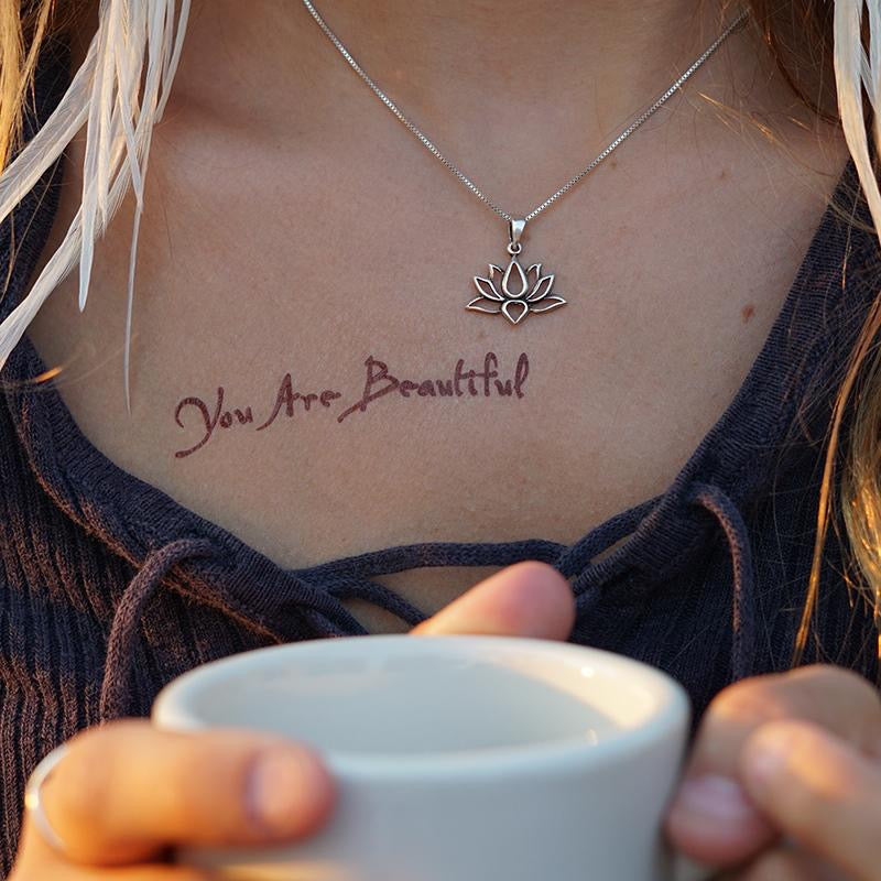 Conscious Ink Greeting Card: You Are Beautiful