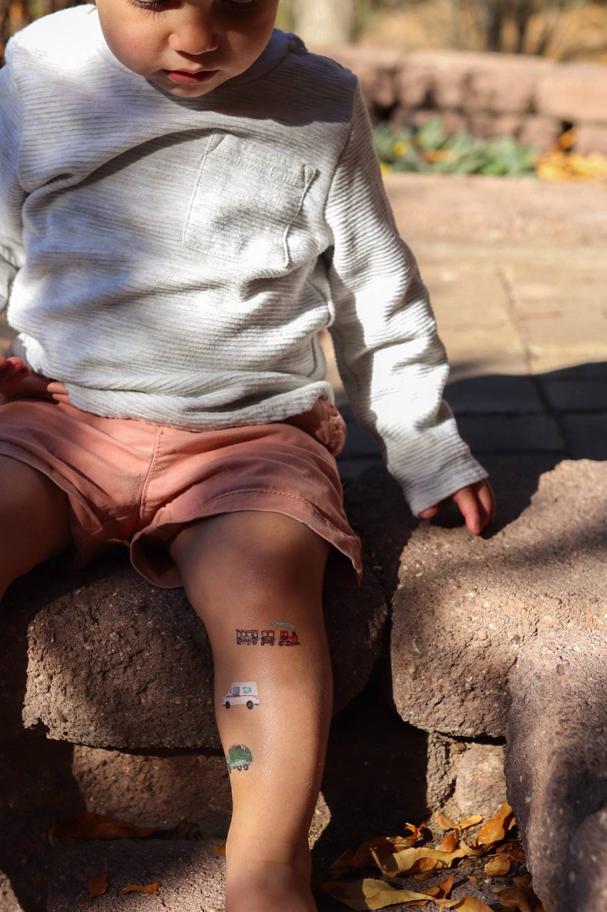 On Wheels Temporary Tattoos