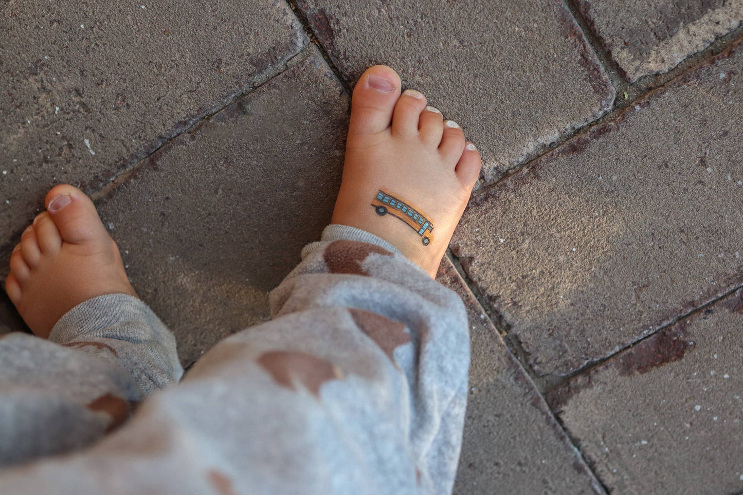 On Wheels Temporary Tattoos