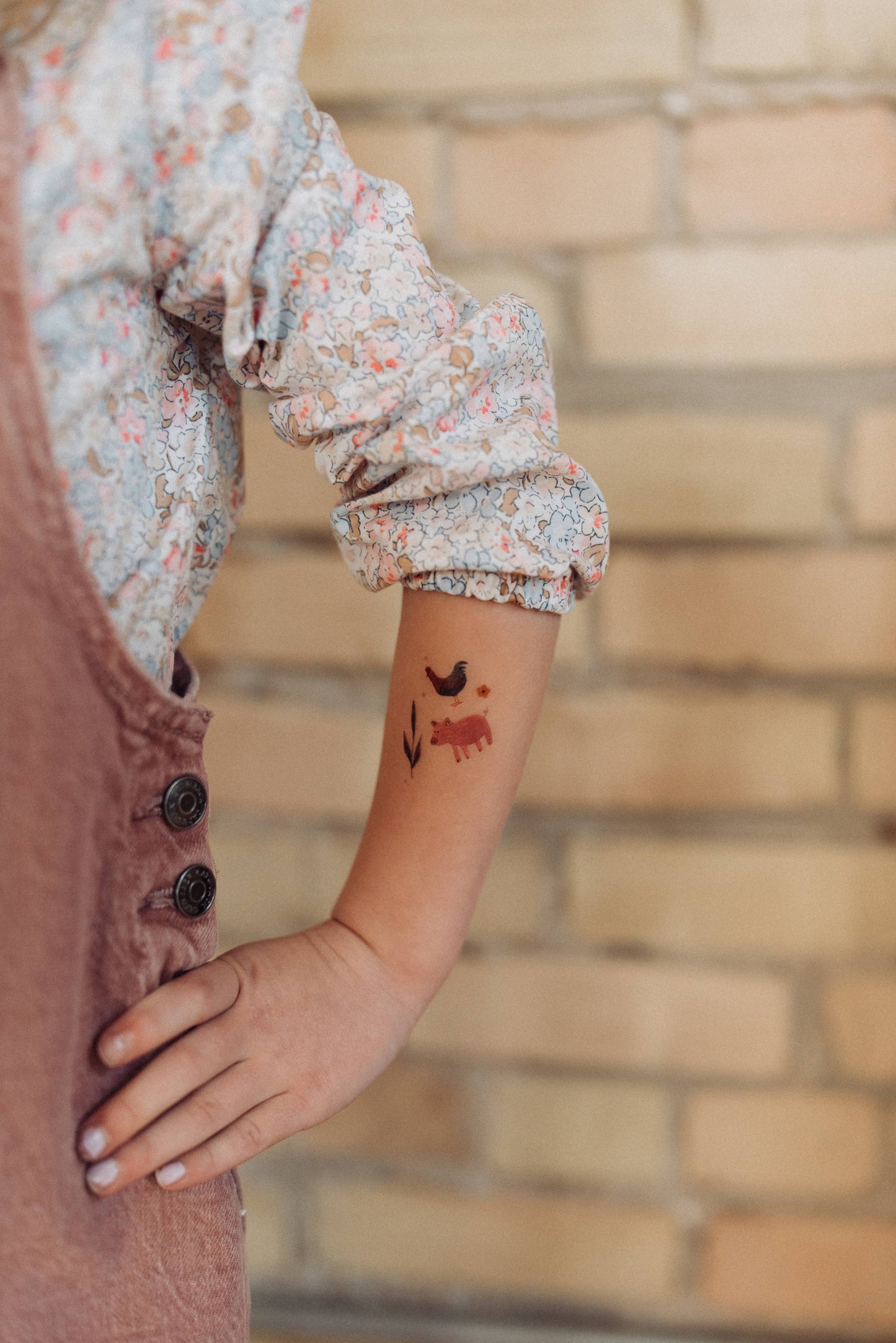 Farm Animals Temporary Tattoos