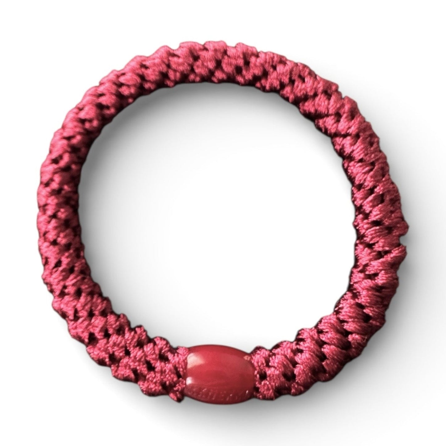 KKNEKKI Burgundy elastic hair tie 