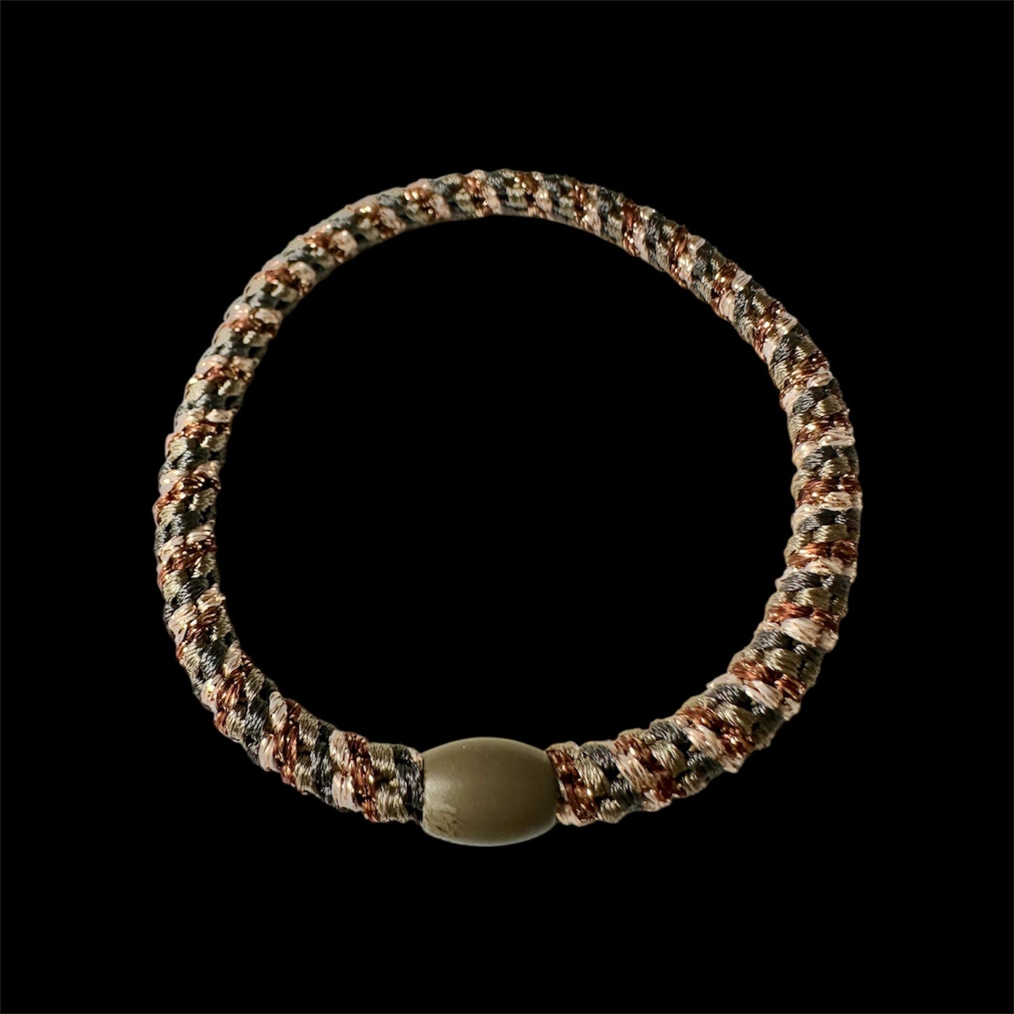 KKNEKKI Mix Camo Gold hair elastic
