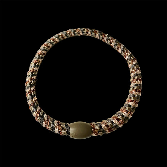 KKNEKKI Mix Camo Gold hair elastic
