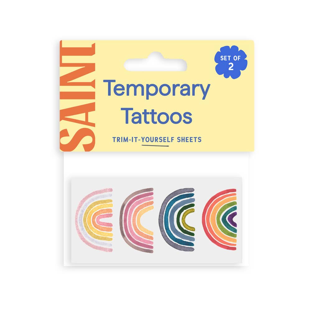 Rainbows Temporary Tattoos