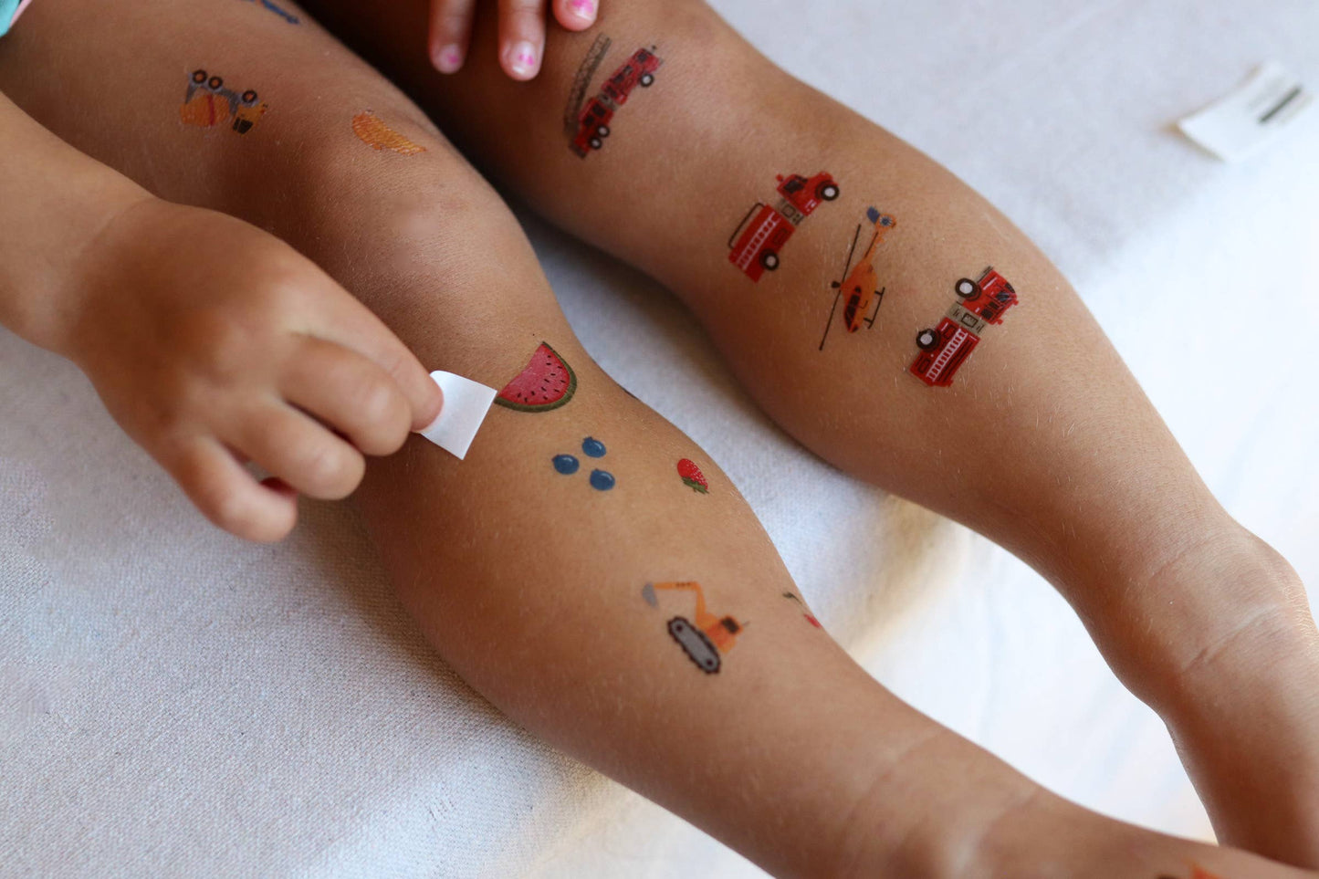 Firetruck Parade Temporary Tattoos